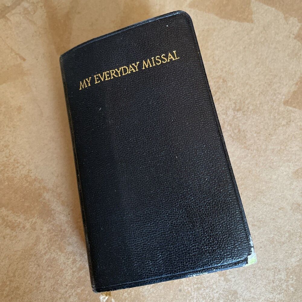 Saint Mary My Everyday Missal And Heritage New York Benziger Brothers Catholic